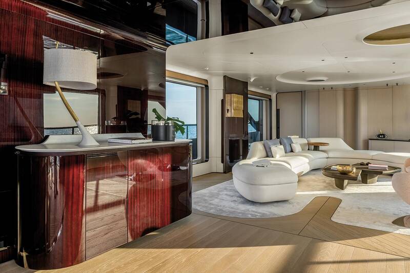 Salon on the main deck