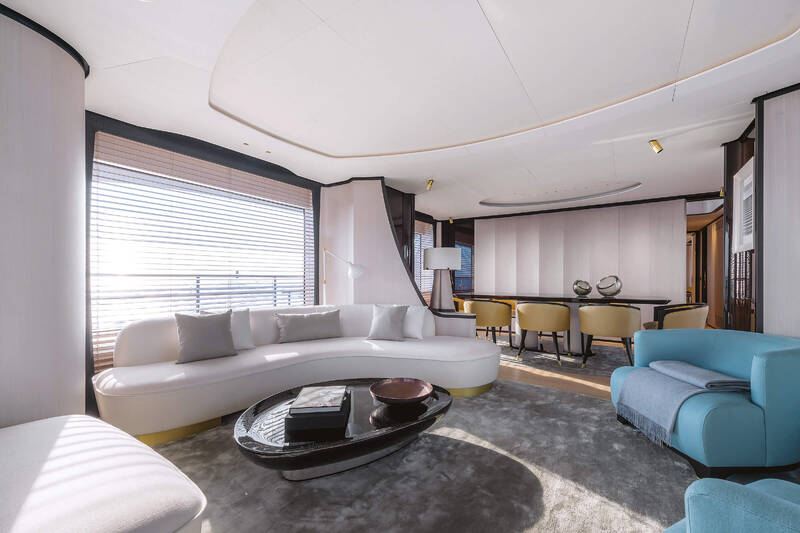 Salon on the main deck