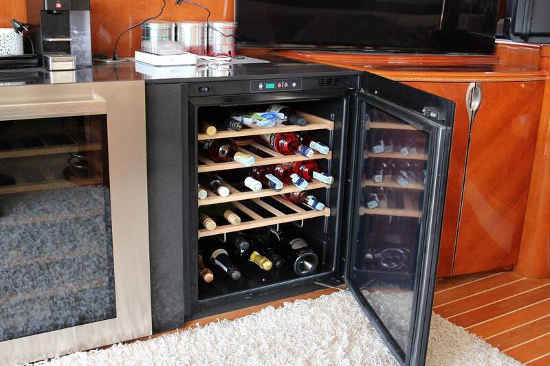Winecooler in salon