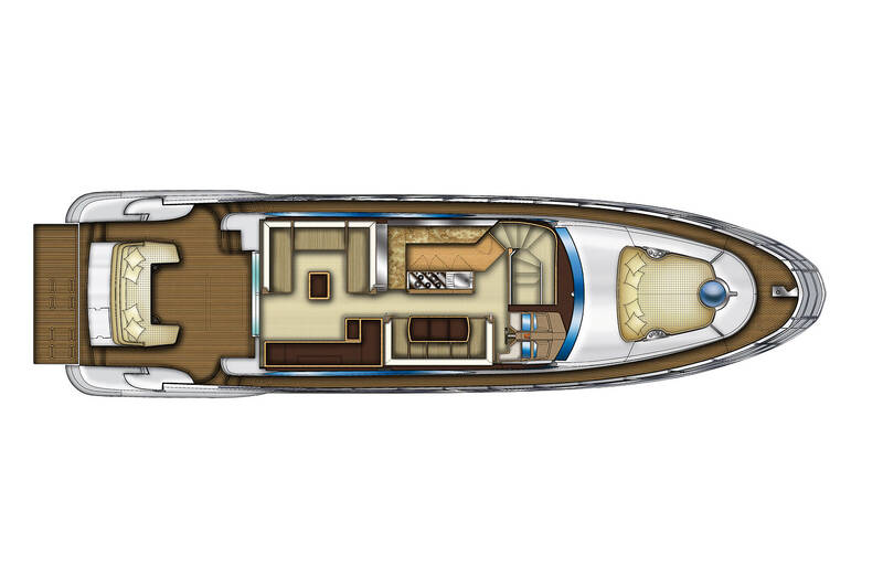 Main deck Azimut Flybridge 64