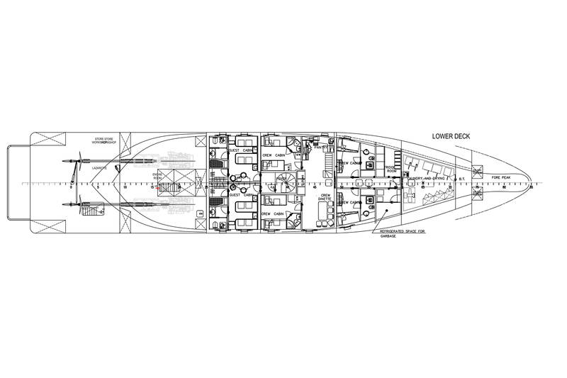 Lower deck