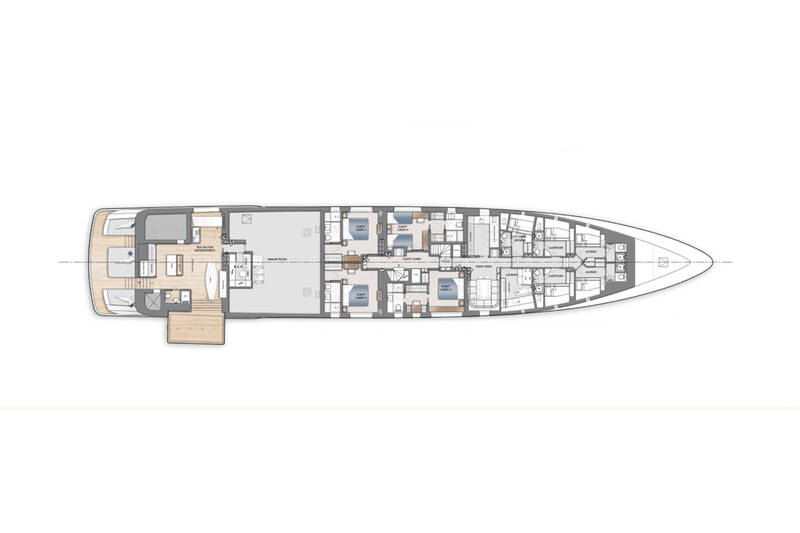 Lower deck