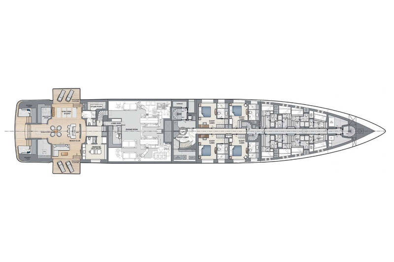 Lower deck