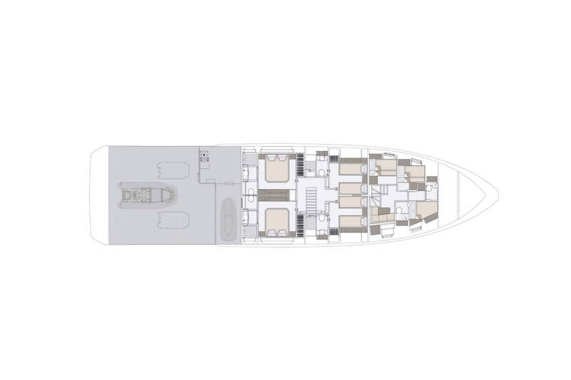 Lower deck
