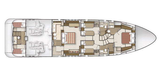 Lower deck