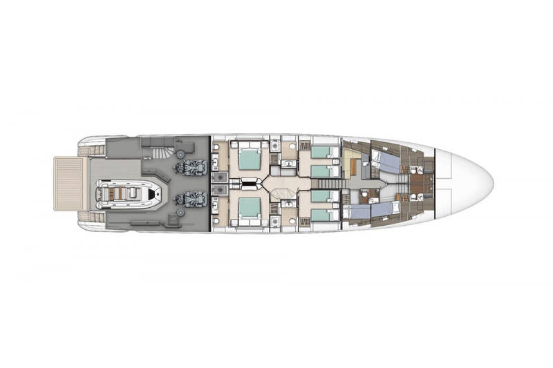 Lower deck