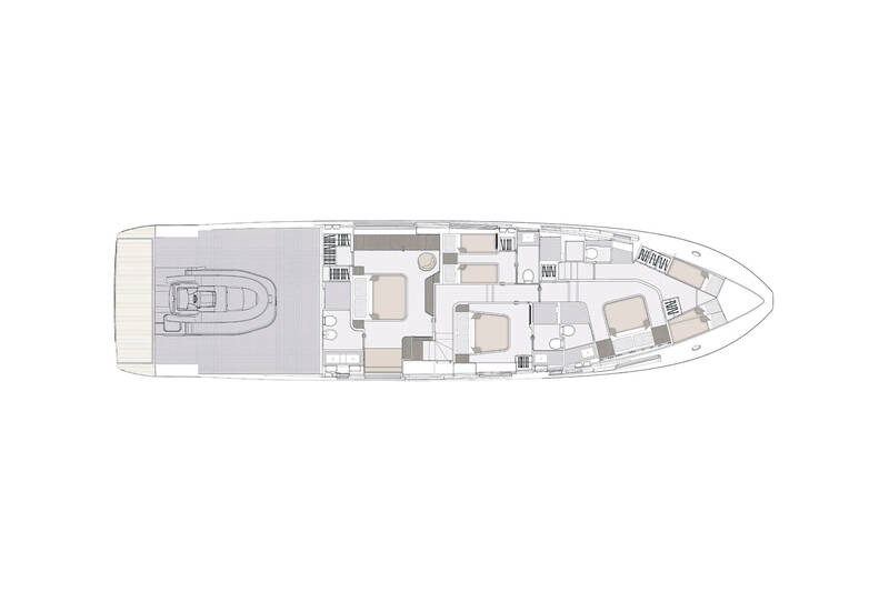 Lower deck