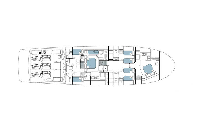 Lower deck