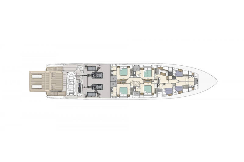 Lower deck